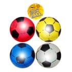 PVC Uninflated Football 22.5cm and Sports Pump Set (Random Colours)